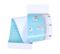 CIYODO Height Measuring Board for Boys with Non-Slip PVC Soft Mat and Storage Bag, Portable Growth Chart with Stickers to Monitor Development Progress, for Travel and Care Centers