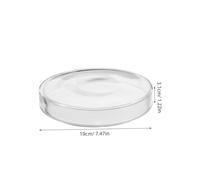CIYODO High Borosilicate Glass Petri Dishes Sterile with Lids for Microbiology Studies Laboratory Use Clear Thickened Autoclavable Culture Plates for Biology Research and Education