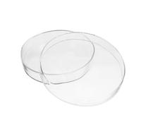 CIYODO High Borosilicate Glass Petri Dishes with Lids Thickened Autoclavable Culture Plates for Microbiology Studies School Science Projects Laboratory Use