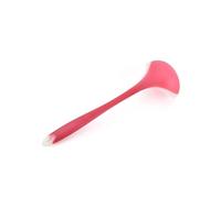 CIYODO High Temperature Resistant Silicone Soup Ladle Non Stick Spoon for Cooking and Serving Kitchen Use Red