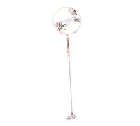 CIYODO Hollow Out Metal Bookmark Chinese Style Round Fan Design Book Page Marker for Office Supplies Readers Students and Writers