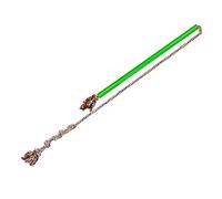 CIYODO Interactive Dog Flirt Pole Small Green for Pets Durable Training Exerciser for Chasing and Mental Exercise Safe Material Promotes and Stronger Bond