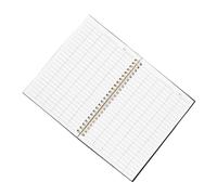 CIYODO Inventory Log Book with PP Cover Horizontal Lined Financial Ledger Notebook for Business Expense Tracking Stock Management and Inventory Control in Office Warehouse and Home Use
