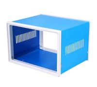 CIYODO Iron Project Box Clean and Elegant Appearance and Quick Installation Enclosure with User-friendly Design Electrical Box for Electronics Project and DIY Applications
