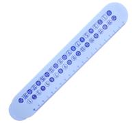 CIYODO Kids Number Ruler Arithmetic Ruler for Math Learning Slide for Addition and Subtraction Number Line Tool for Children Kindergarten Home Use 10.24In