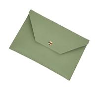 CIYODO Large Capacity Envelope Wallet for Women Dual-Sided PU Leather Makeup Brush Pouch and Phone Money Bag Travel-Friendly Cosmetic Organizer for Lipstick and Personal Items Suitable