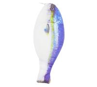 CIYODO Large-Capacity Fish-Shaped Pencil Pouch for Students Funny Fake Fish Pen Bag with Multi-Storage for Stationery Travel and Cosmetics Creative School Supply Organizer