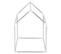 CIYODO Large Metal Chicken Coop Frame Weatherproof Walk-in Enclosure for Chickens Ducks Rabbits and Dogs Spacious Outdoor Poultry Cage Pen with -together Setup Silver Finish