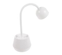 CIYODO LED Gel UV Nail Lamp with Flexible Gooseneck Table Light Compact Nail Dryer for Gel Curing Easy Operation at Home