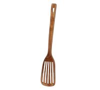 CIYODO Long Handle Wooden Wok Spatula Non-Stick Cooking Shovel Kitchen Utensil Teak Wood for Home and Restaurant Use with Hanging