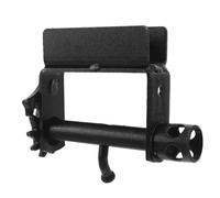 CIYODO Manual Side Mount Winch Strap Tensioner for Flatbed Trucks Portable Black Painted Truck Cargo Tightener Universal Sliding Trailer Tie down Tool