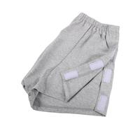 CIYODO Men S Side Open Surgery Pants for Bedridden Disabled Elderly Washable Adult Underwear with Easy Wear Design Lightweight Supple Flat Briefs XL Light Grey