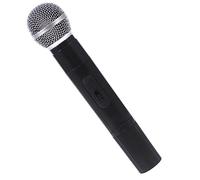 CIYODO Microphone for Boys and Girls Fake Plastic Microphone Toy Karaoke Machine Boys and Girls Cosplay Training Tool for Shy Singers