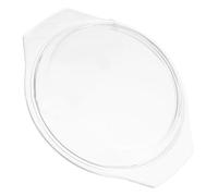 CIYODO Microwave Glass Cover Reusable Food-Grade Splashproof Cover for Bowls and Plates Oil-Proof Microwave for Food Heat-Concentrating Accessory 8.11 X 7.01 X 0.87 in