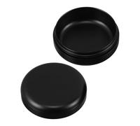 CIYODO Mini Aluminum Storage Tin with Screw Lid Airtight Small Round Container for Cosmetic Samples Lip Balm Spice Storage Case Portable