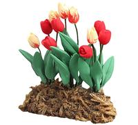 CIYODO Mini Bonsai Decor Simulated Resin Plant Statue for Dollhouse Decoration Multi Functional Tiny Bonsai Ornament for Home Office for DIY Miniature Landscaping and Photo Props