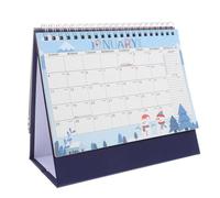 CIYODO Mini Desk Calendar with Standup Design for Home Office Monthly Planner From July to December Patriotic of July Table Decoration Compact and Stylish Color Accent