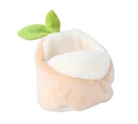 CIYODO Mini Handheld Warm Hamster Nest Cute Cotton Slipper for Guinea Pigs Small Pets Cozy Sleep Fashionable Design Comfortable for Winter Use