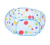 CIYODO Mini Hedgehog Cage and Foldable Pet Fence Blue, Small Animal Playpen Rainbow Design for Hamsters, Chinchillas, Rabbits and Turtles Indoor Enclosure