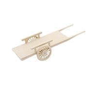 CIYODO Miniature Dollhouse Garden Tool Fully Assembled Resin Farm Cart and Accessories for Creative Roleplay and Fairy Village Decoration