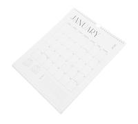 CIYODO Minimal Modern Wall Calendar Academic Planner for Office and Home Hanging Wall Calendar July to December with Spacious Monthly for Scheduling and Goal Setting
