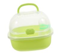 CIYODO Modern Hamster Cage Creative Handle Design for Comfort Small Pet Carrier for Hamster Rat Travel Container Outdoor Carrier Small Pet Travel Bag