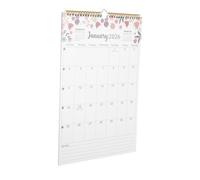 CIYODO Month Wall Calendar with Multi-country Holidays Large Monthly Planner for Home and Office English Schedule Organizer with Spacious Blocks for Detailed Planning and Scheduling