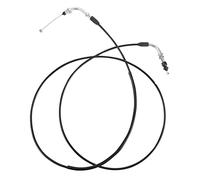 CIYODO Motorbike Throttle Cable and Clutch Cable for 150cc Gy6125 Atv Scooter Replacement Parts Compatible Gyro, Jog, and Howai Motorbike Accessories