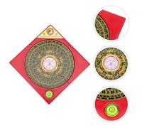 CIYODO Multi-functional Chinese Feng Shui Compass Adornment Retro and Pan for Home Decoration Outdoor Hiking with Luck and Health Symbolism