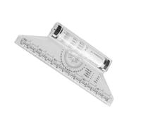 CIYODO Multi-purpose Drawing Rolling Ruler Plastic Parallel Angle Measuring Tool for Students Engineers Home Office Drafting with Accurate Scale and Smooth Roller Movement
