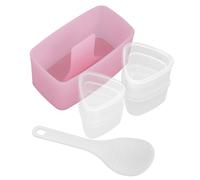 CIYODO Multi Sushi Mold Kit Material Rice Ball Maker for Onigiri and Musubi DIY Home Family Cooking with Scoop for Shaping