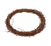 CIYODO Natural Rattan Grapevine Wreath Twig Vine Garland Hoop for DIY Christmas Craft Decorations Easy Assembly Flower Hoop Base for Rustic Home Wedding Party