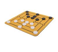 CIYODO Nine Mens Morris Portable Board Game Traditional Strategy Chessboard for Family Gatherings Compact Travel Friendly Desktop Game Lightweight Entertainment for Home and Parties