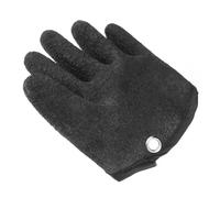 CIYODO Non-Slip Fishing Gloves Left Hand Black PE Thread Woven Skidproof Rubber Fish Catching Glove for Outdoor Indoor Angling Random Color Random Color