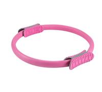 CIYODO Non-slip Pink Pilates Ring Fitness Equipment for Women Yoga Exercise Tool for Thigh Arm Waist Shaping Muscular Strength Posture Correction Workout Accessory