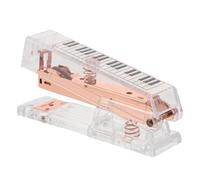 CIYODO Novelty Piano Pattern Acrylic Desktop Stapler with Keyboard Design, Manual Small Office Stapler for School Stationery and Home Desktop Paper Binding