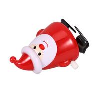 CIYODO Novelty Wind-up Santa Claus Toy Adorable Christmas Clockwork Walking Toy for Holiday Fun Compact Material for All Ages and Festive Occasions
