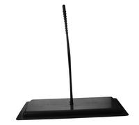 CIYODO Odor Sealing Squat Toilet Lid with Handle Plastic Squatting Pan Cover for Public Restrooms and Rural Dry Toilets Easy Installation and Cleaning Bathroom Accessory Black
