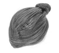 CIYODO Old Lady Cosplay Wig Grey Stage Performance Wig Lightweight Breathable Costume Party Prop for Halloween and Drama Shows