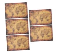 CIYODO Pack Treasure Map Kraft Paper Posters Wall Decor for Modern or Classic Home