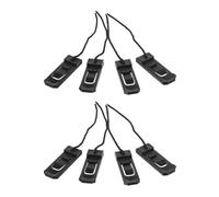 CIYODO Paddle Board Fin Clips Buckle Set, 8Pcs Sup Board Clip Replacement, Split Structure Clip for Surfing Boards Travel
