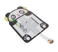 CIYODO Panda Musical Note Card for Beginners Cute Rhythm Teaching Tool Music Notation Board for Piano Practice Sight-reading and Music Theory Learning in Home School and Classroom