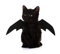 CIYODO Pet Bat Wings Halloween Transformation Felt Fabric Easy Fasten Cat Dog Costumes