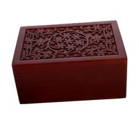 CIYODO Pet Cremation Urn for Ashes Elegant Ash Storage Box with Pullout Design Memorial Urn for Dogs and Cats Lightweight Pet Funeral Casket Beautifully Crafted