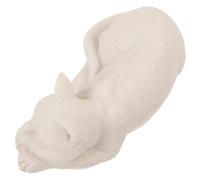 CIYODO Pet Memorial Stone Resin Cat Tombstone Figurine for Garden Durable Outdoor Pet Memorial Stone with Custom Engraving Comforting Tribute for Lost Cats for Gardens