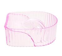 CIYODO Pink Acrylic Nail Soak Bowl for Manicure Nail Soaking and Cuticle Softening Hand Soaking Spa Tool for Polish Removal and Care