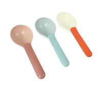 CIYODO Plastic Dog Cat Food Scoops 3 Pack Smooth Food Scoop for Wear-resistant and Easy to