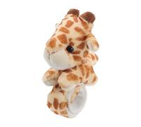 CIYODO Plush Giraffe Slap Bracelet for Engaging Soft Animal Wristband Easy to Wear Fashion Accessory for Birthday Party Favors Heartfelt present