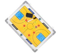 CIYODO Portable Basketball Coaching Board with Hanging Aluminum Alloy Frame, Basketball Strategy Whiteboard for Court Training, Match Analysis and Team Formation