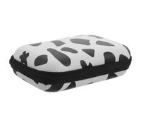 CIYODO Portable Eva Earphone Storage Bag with Compact Design and Lightweight Material, Multi-functional Data Cable Holder Suitable for Travel and Study, Modern Aesthetics Small Organizer
